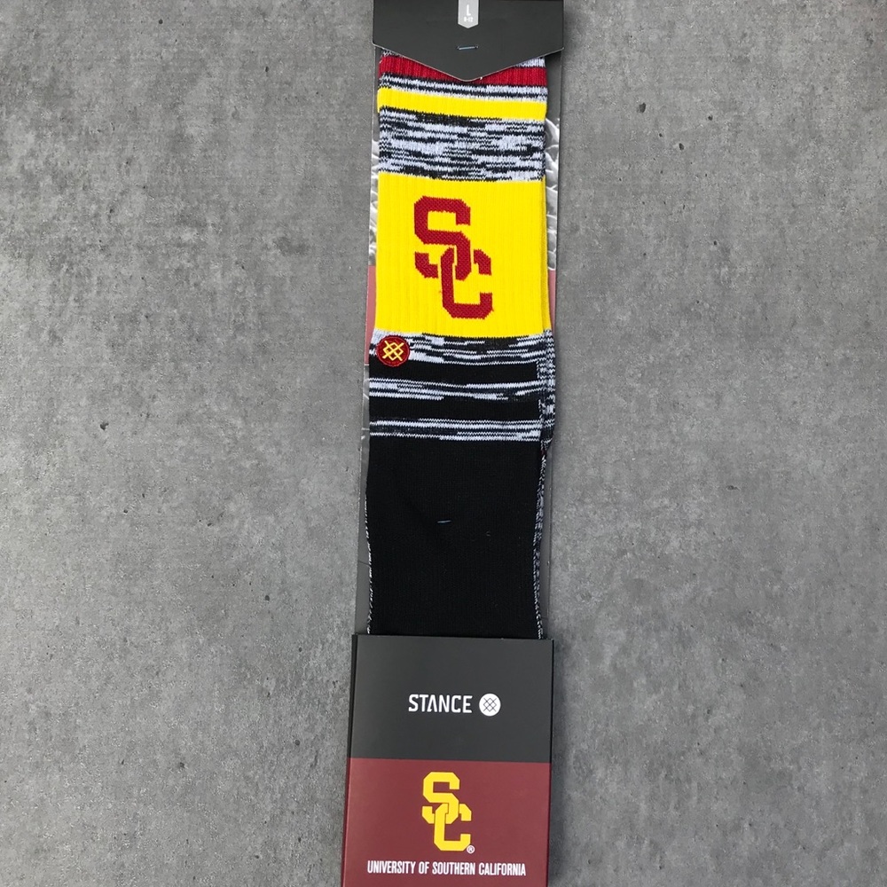 Stance USC Trojans Varsity Crew Socks